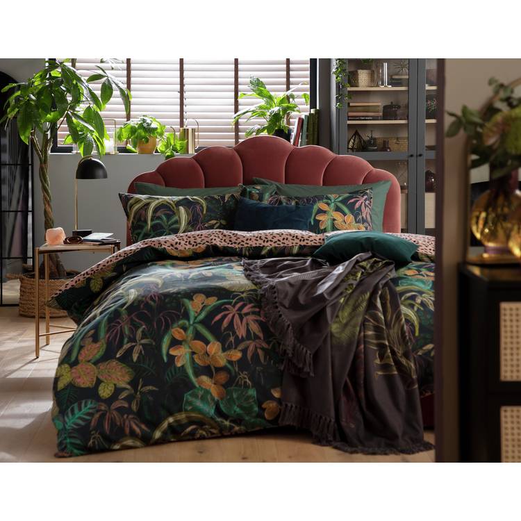 Habitat Botanical Print Multicolor Bedding Set - Kingsize 0