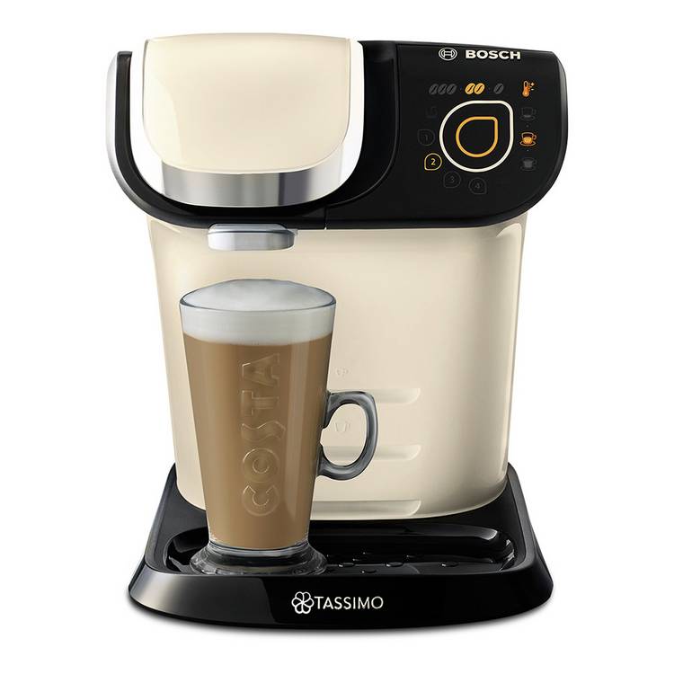 Tassimo by Bosch My Way 2 Pod Coffee Machine - Cream 0