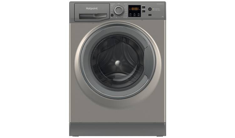 Hotpoint NSWM7469GGUK 7KG 1400 Spin Washing Machine-Graphite