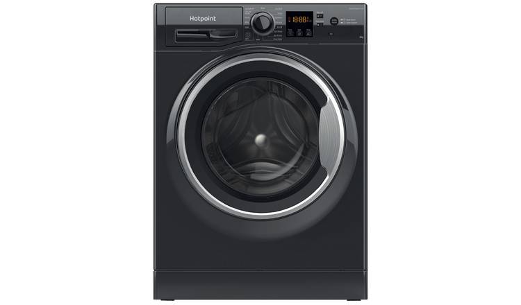 Hotpoint NSWM846BSUK 8KG 1400 Spin Washing Machine - Black