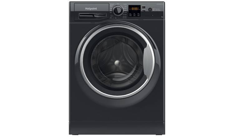 Hotpoint NSWM946BSUK 9KG 1400 Spin Washing Machine - Black