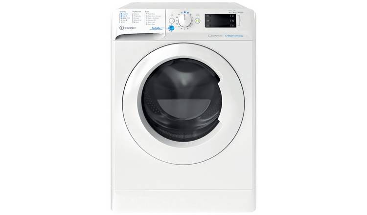 Indesit BDE96436WVUK 9/6KG 1400 Spin Washer Dryer - White