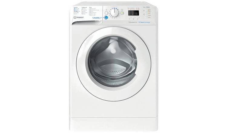 Indesit BWA81496XWVUK 8KG 1400 Spin Washing Machine - White