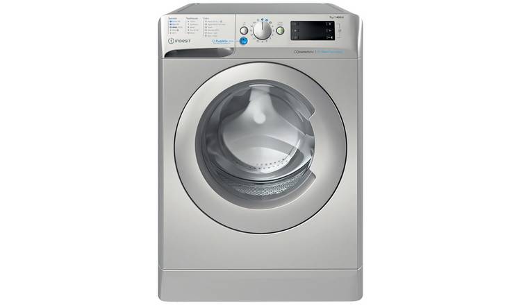 Indesit BWE71496XSVUK 7KG 1400 Spin Washing Machine - Silver