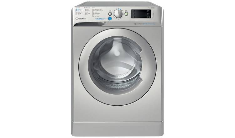 Indesit BWE91496XSVUK 9KG 1400 Spin Washing Machine - Silver