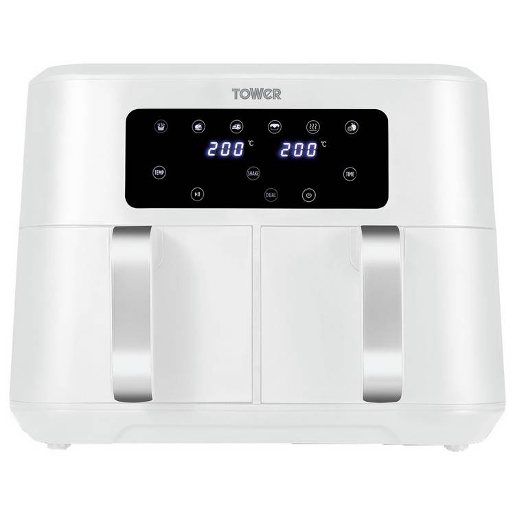 Tower Vortx T17137WHT 8.5L Air Fryer - White 0