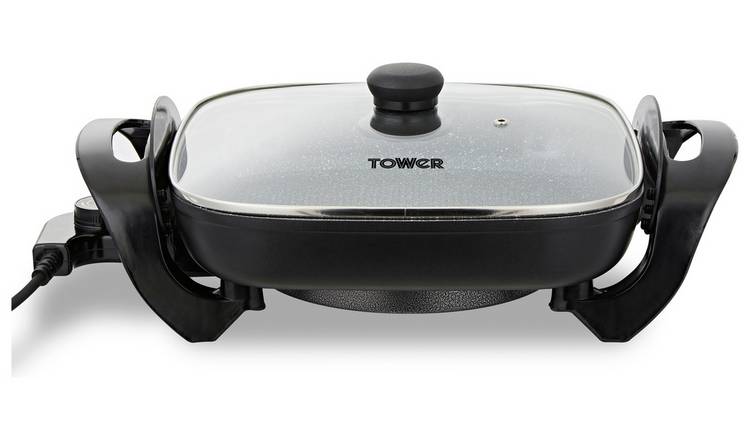 Tower Cerastone T14036GRY Electric Skillet - Grey