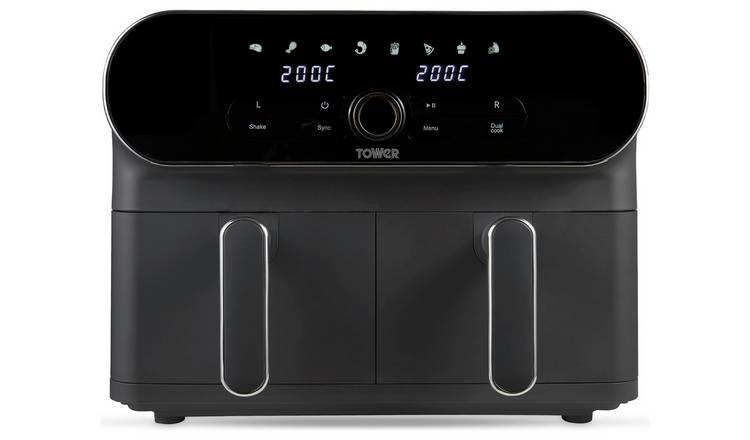 Buy Tower Vortx Elite T17138 10.4L Air Fryer Grey Air fryers and fryers Argos