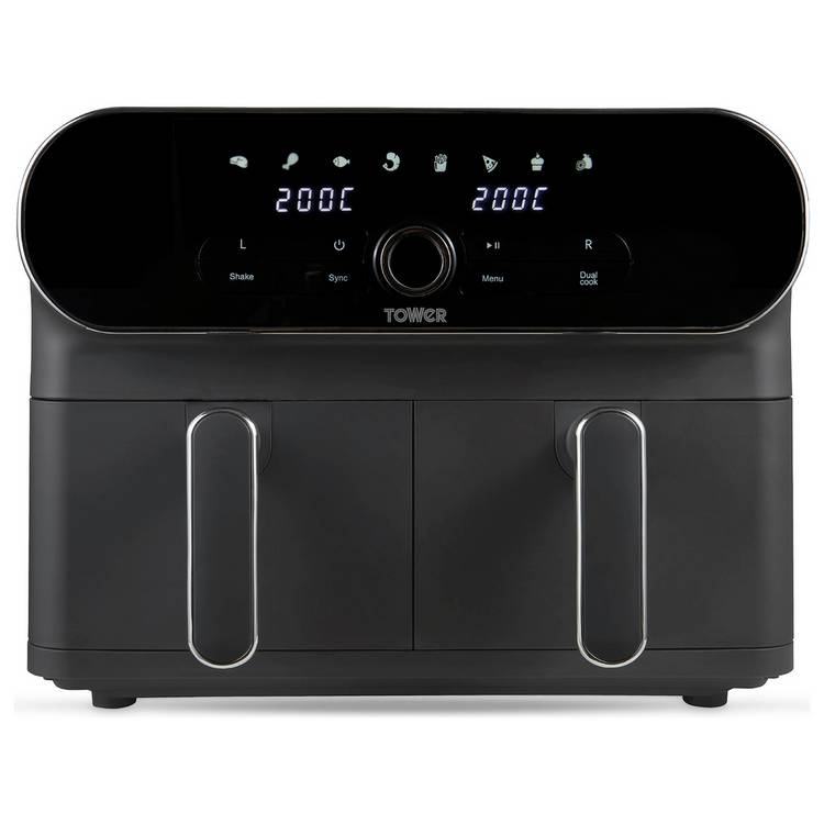 Tower Vortx Elite T17138 10.4L Air Fryer - Grey 0