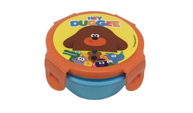 Hey Duggee The Squirrel Club Print Kids Unisex Snack Pot - Blue