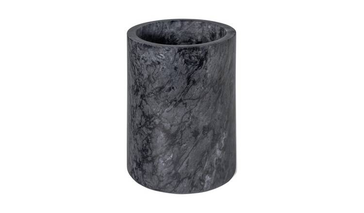 Argon Tableware Marble Wine Bottle Cooler - Black