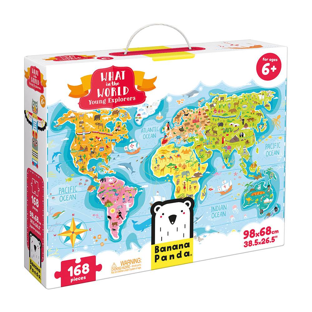 Banana Panda What in the World Young Explorers Puzzle - 6y+ - Image 4