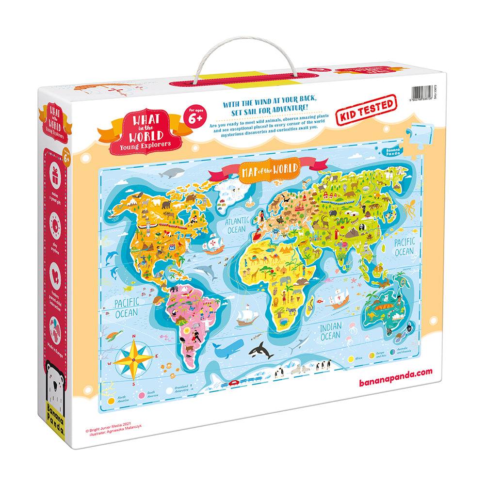 Banana Panda What in the World Young Explorers Puzzle - 6y+ - Image 5