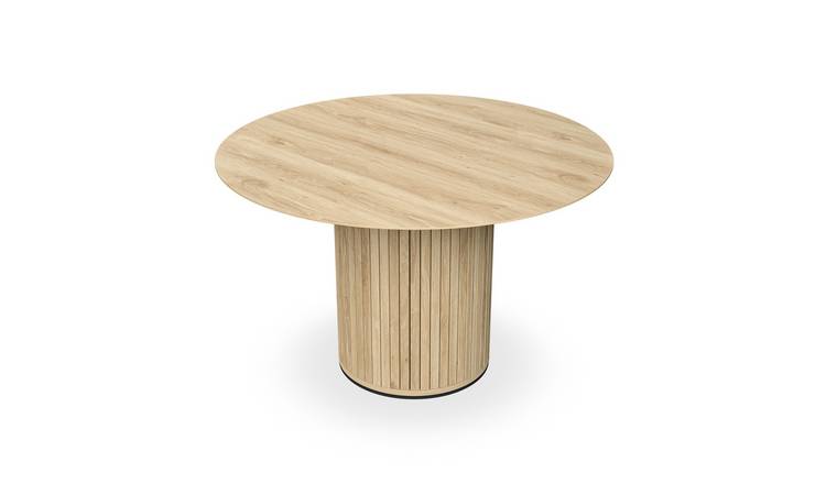Furniture Online Arlo Oak Legs Dining Table - Light Oak