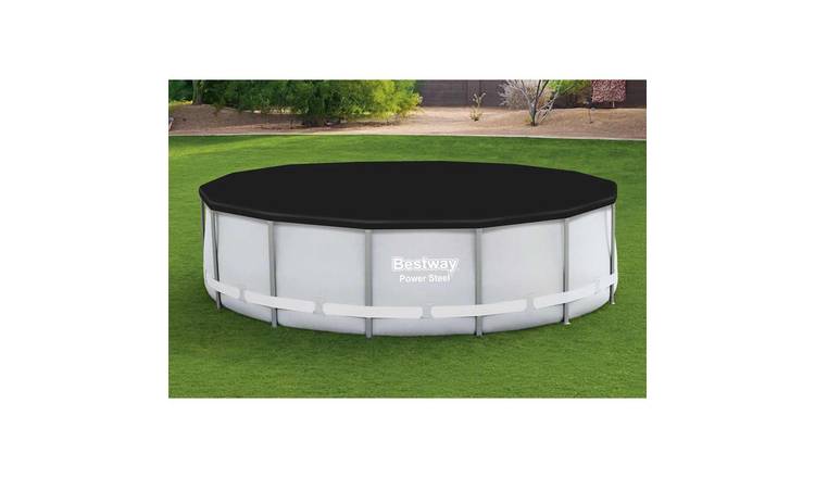 Walplus PVC Pool Cover - Black - 396 cm