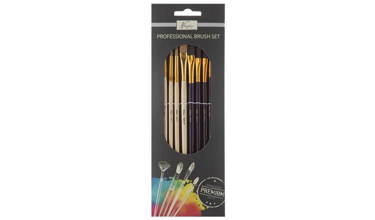 Totum Professional Paint Brush 10 Piece Set