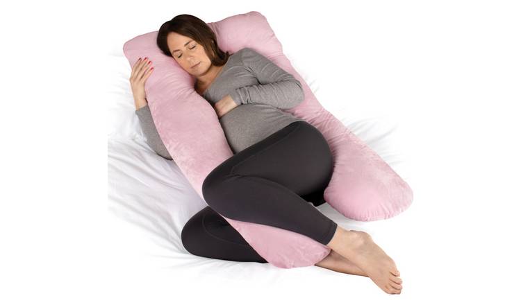 Dreamcatcher U Shape Memory Foam Pregnancy Pillow 125cm - Pink