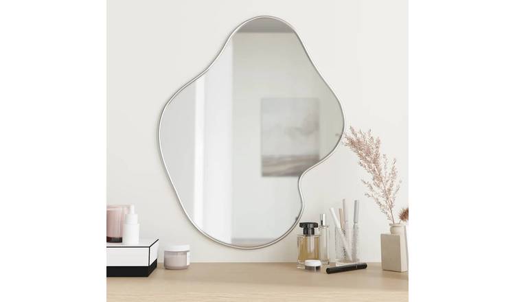 Walplus Glass Wall Mirror 4 mm Thick - Silver - 60 x 50 cm
