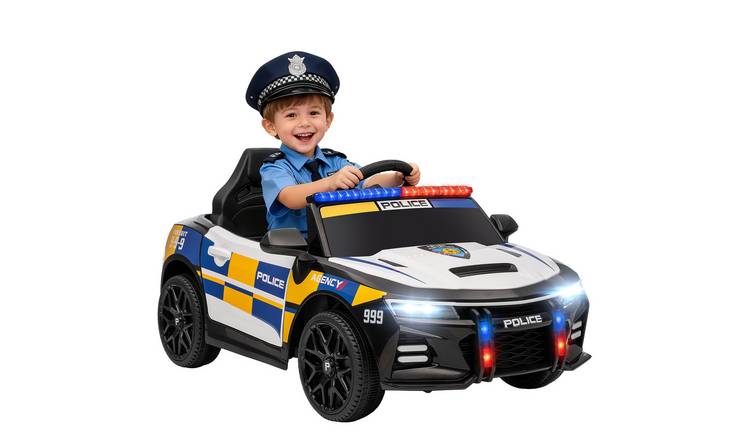 AIYAPLAY 12V Remote Control 3 to 5 Years Electric Ride on Car – Police