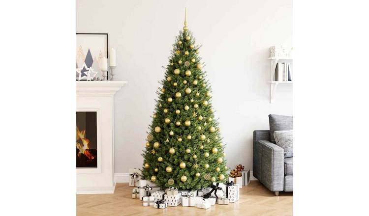 Walplus Pack of 111 Christmas Baubles - Gold - 36 x 12 cm
