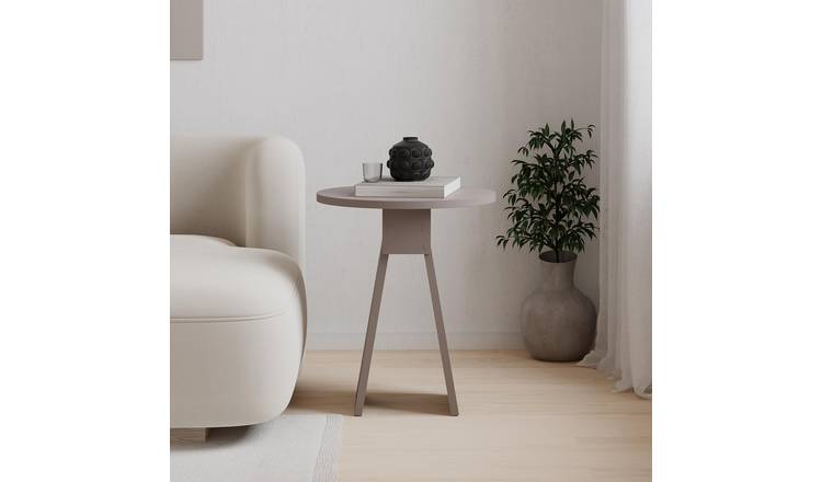 Decortie Chen Particleboard Melamine Side Table - Mocha