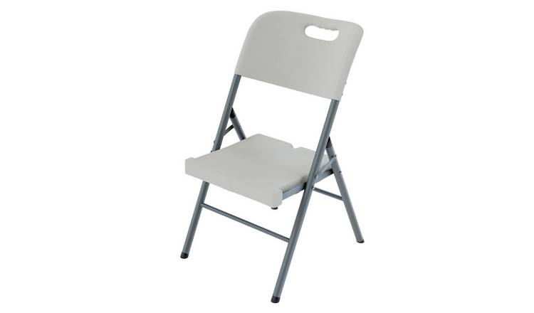 Home Vida Indoor & Outdoor Folding Chairs - Set of 2 - White