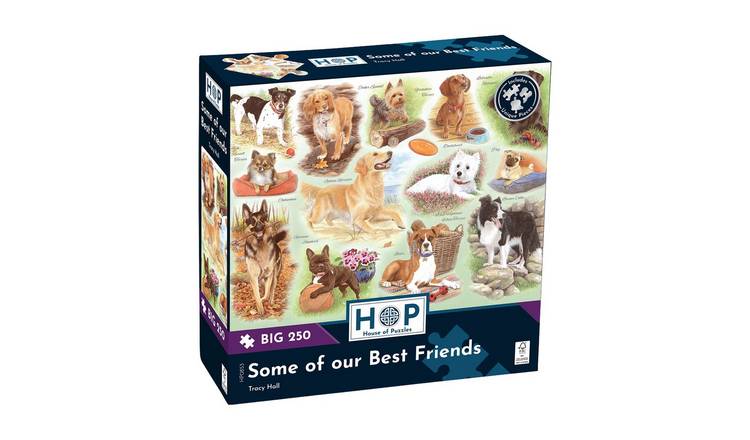 The House of Puzzles Some of our Best Friends BIG 250 Piece Jigsaw Puzzle