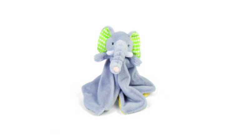 Bigjigs Toys Elephant Plush Comforter - Birth +