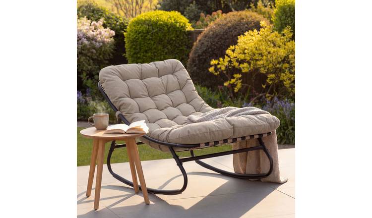 Artemis Home Solace Outdoor Rocking Chair - Light Brown