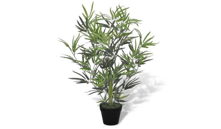 Walplus Artificial Bamboo Tree with Pot - Green - 80 cm