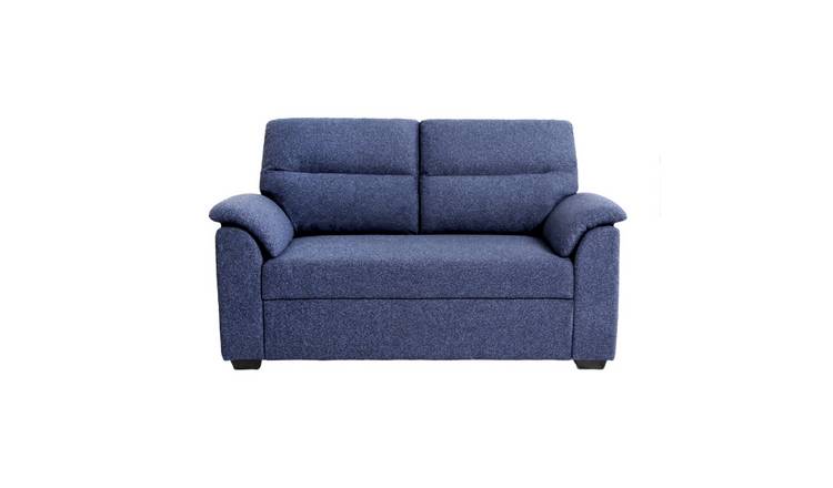 HomeGardenDirect Tivoli Luxury Boucle Pull Out Sofa Bed - Blue