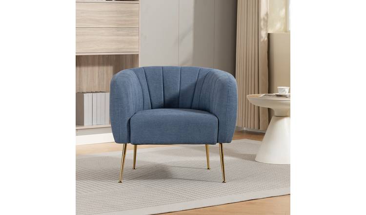Artemis Home Stanton Accent Chair - Light Blue