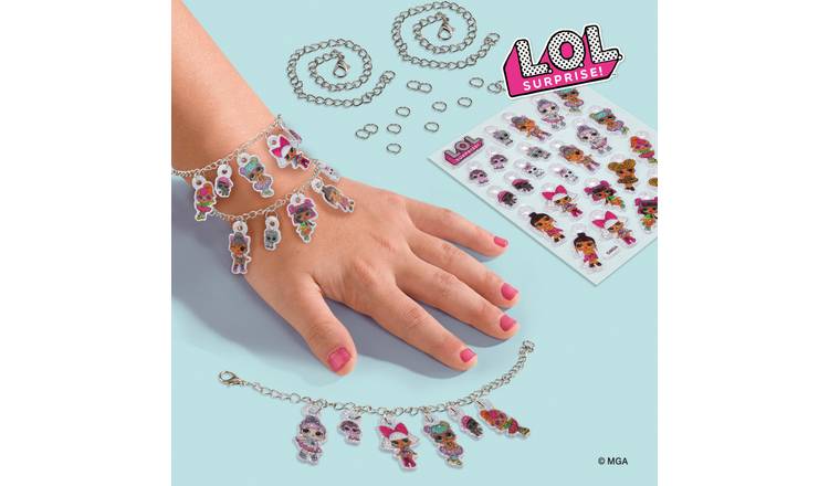 SES Creative LOL Surprise Puffy Sticker Bracelets Craft Set