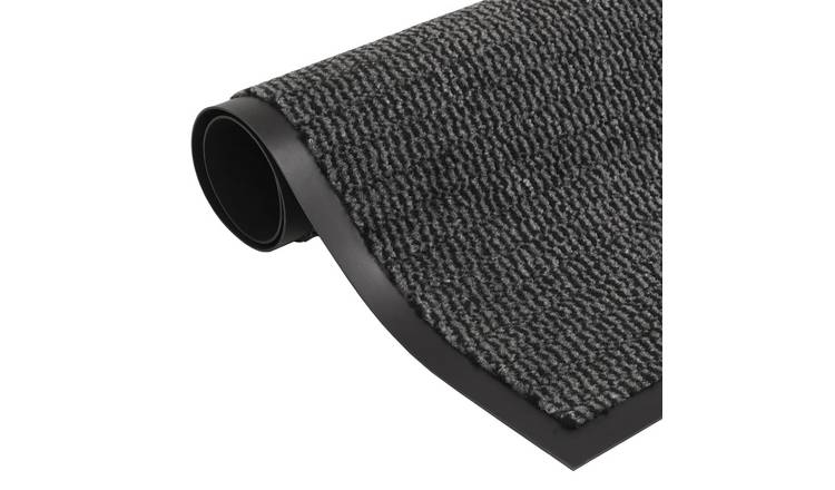 Walplus 5 mm High Polypropylene Doormat - Anthracite - 60 x 150 cm