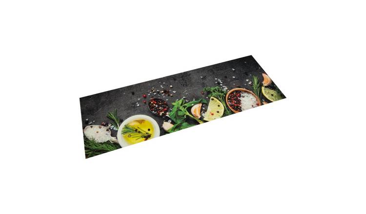Walplus Spices Kitchen Rug - 180 x 60 cm