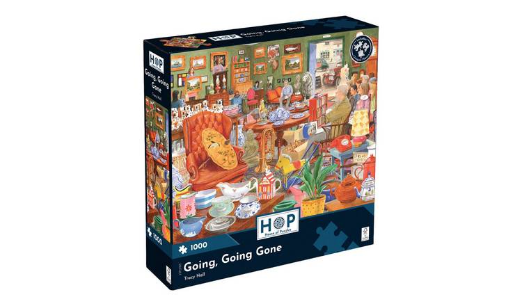 The House of Puzzles Going Going Gone 1000 Piece Jigsaw Puzzle