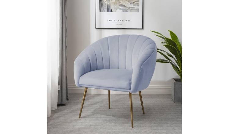 Artemis Home Helena Accent Chair - Light Blue
