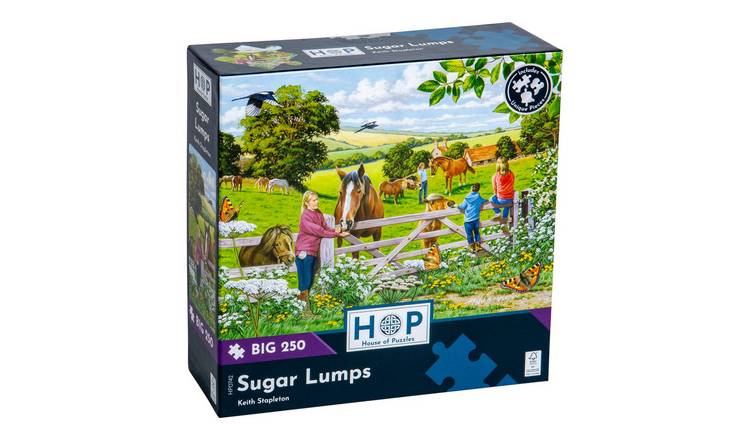 The House of Puzzles Sugar Lumps BIG 250 Piece Jigsaw Puzzle