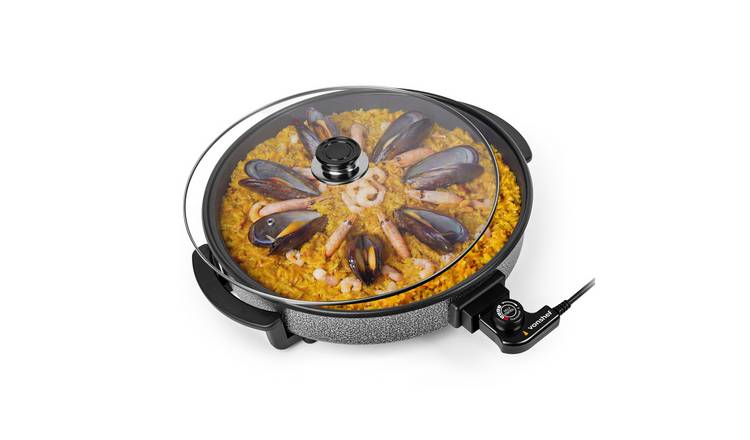 VonShef 6L 42cm Non-Stick Electric Frying Pan - Round