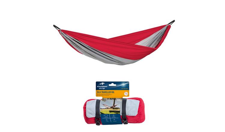 Amazonas Silk Traveller XXL Ultralight Travel Hammock - Red