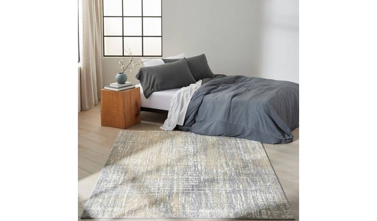 Mega Flooring Grey Modern Abstract Rug - 244 x 305cm