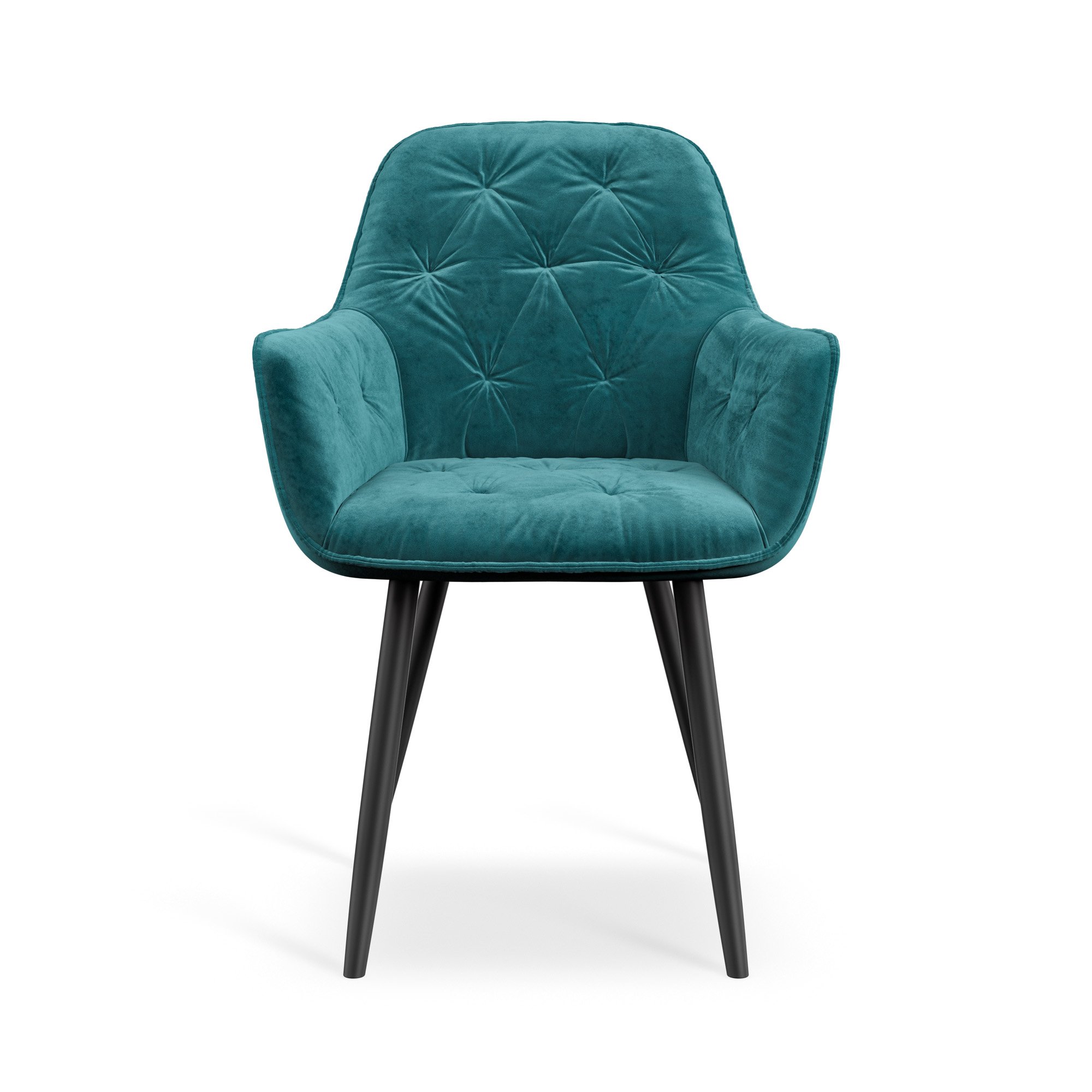 Furniture Online Anika Set Of 8 Velvet Dining Chair – Blue - Image 3