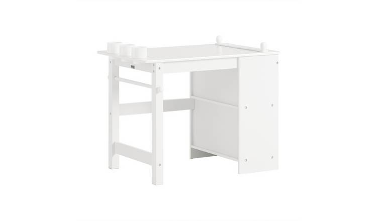 SoBuy 1 Paper Roll Holder Children's Desk And Chair Set - White