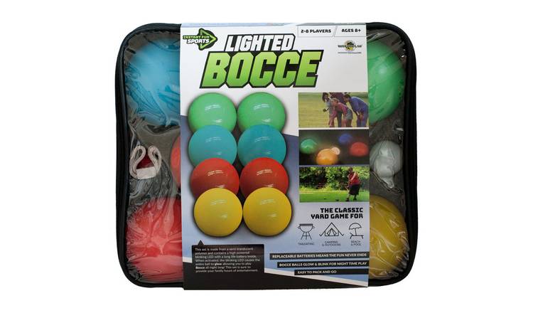 Watersports LLC Lighted Bocce Ball Set Outdoor Toy
