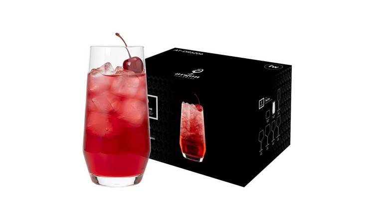 Argon Tableware Soho Crystal Highball Glasses - 375ml - Pack of 48
