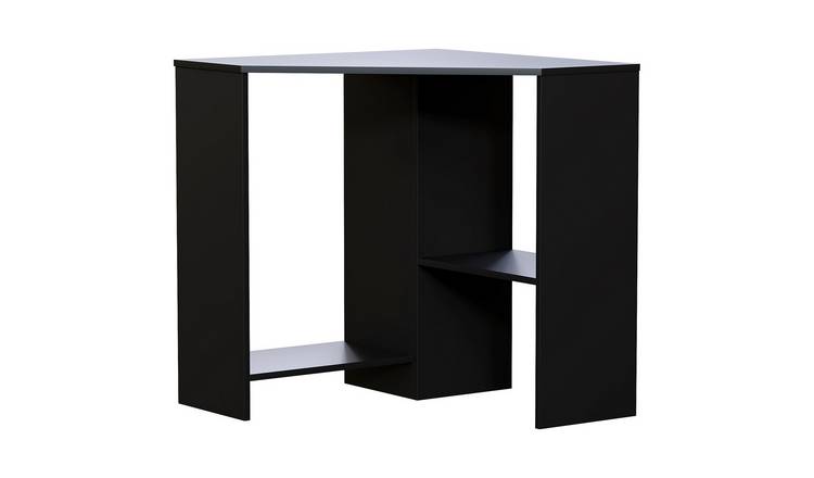 Vida Designs Hetton Corner Computer Desk - Black