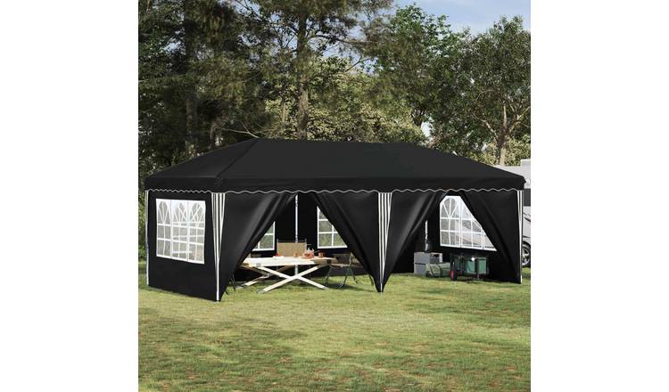 Walplus 575 x 288 x 245 cm Garden Pop-up Party Tent - Anthracite