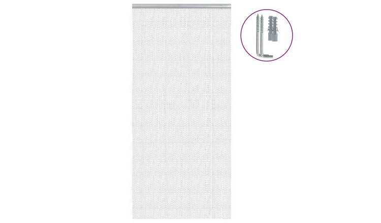 Walplus Chain Door Curtain - Silver - 100 x 200 cm