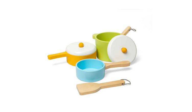 Bigjigs Toys Pots & Pans - 18 Months +