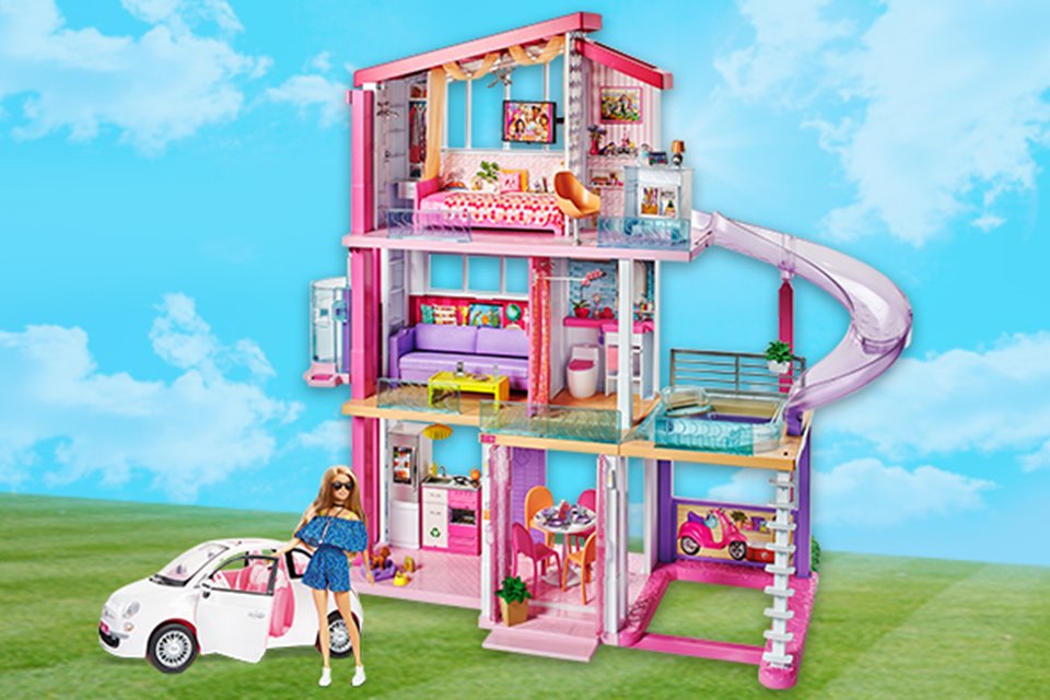 barbie airplane argos